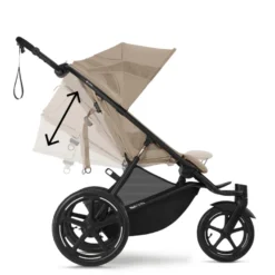 Cybex Avi Spin Joggingvagn - Almond Beige