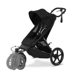 Cybex Avi Spin Joggingvagn - Moon Black
