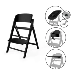 Cybex Click & Fold 4in1 Barnstol - Stunning Black