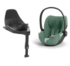 Cybex Cloud T i-Size Plus Babyskydd Inkl. Bas - Leaf Green