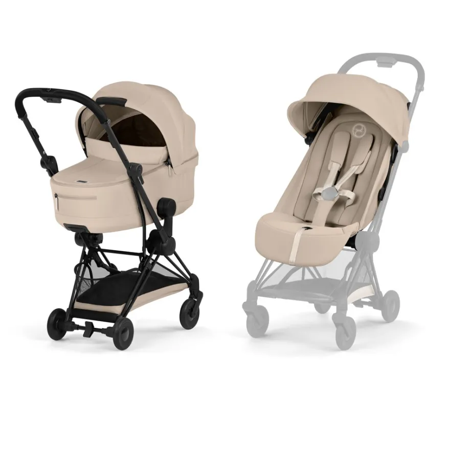 Cybex Coya Barnvagn - Cozy Beige/Black