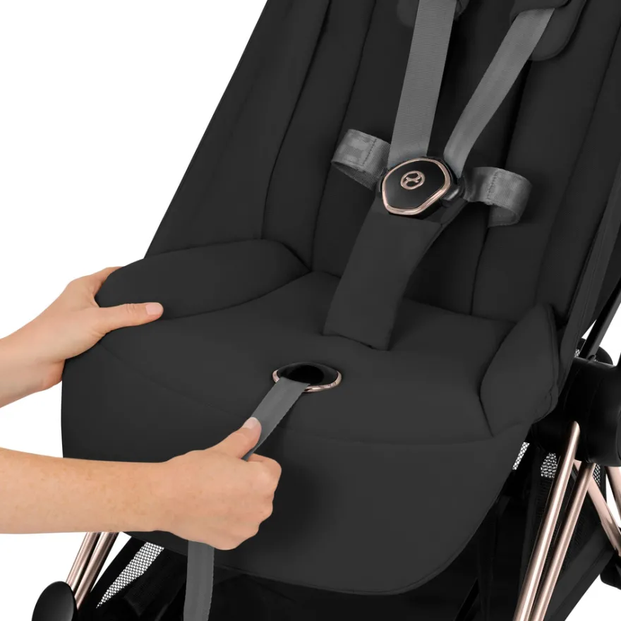 Cybex Coya Barnvagn - Sepia Black/Rosegold