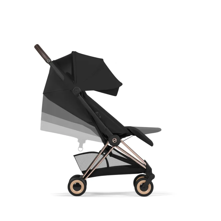 Cybex Coya Resevagn - Sepia Black/Rosegold