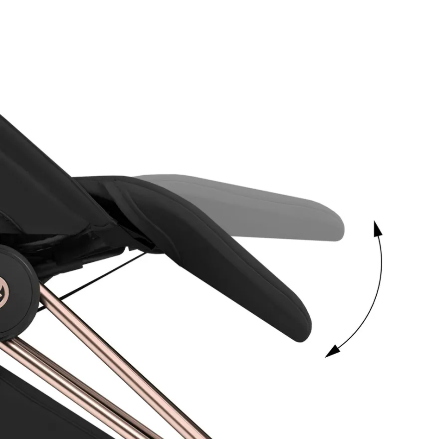 Cybex Coya Style Resevagn - Rosegold/Sepia Black
