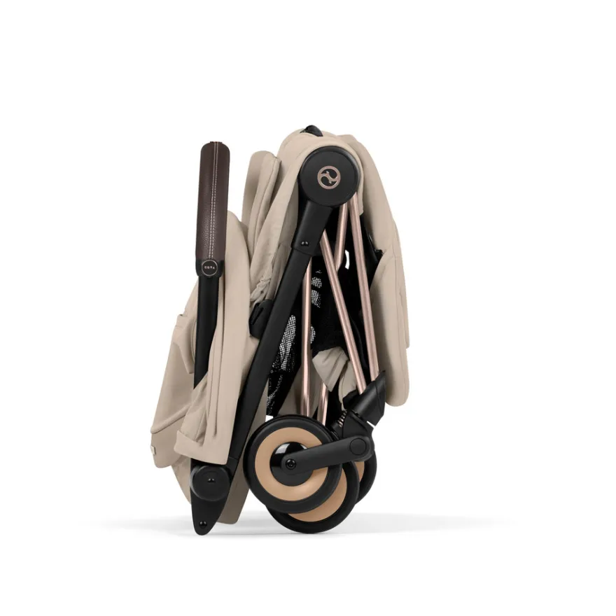 Cybex Coya Style Resevagn - Rosegold/Cozy Beige
