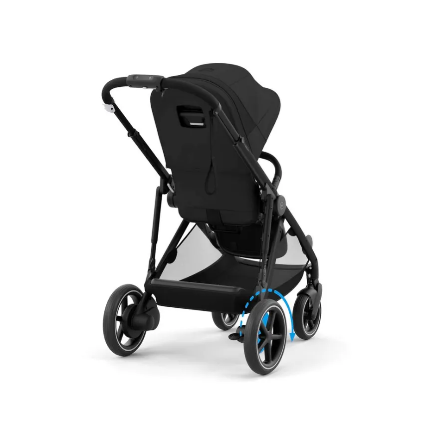 Cybex E-Gazelle S Sittvagn - Black/Moon Black
