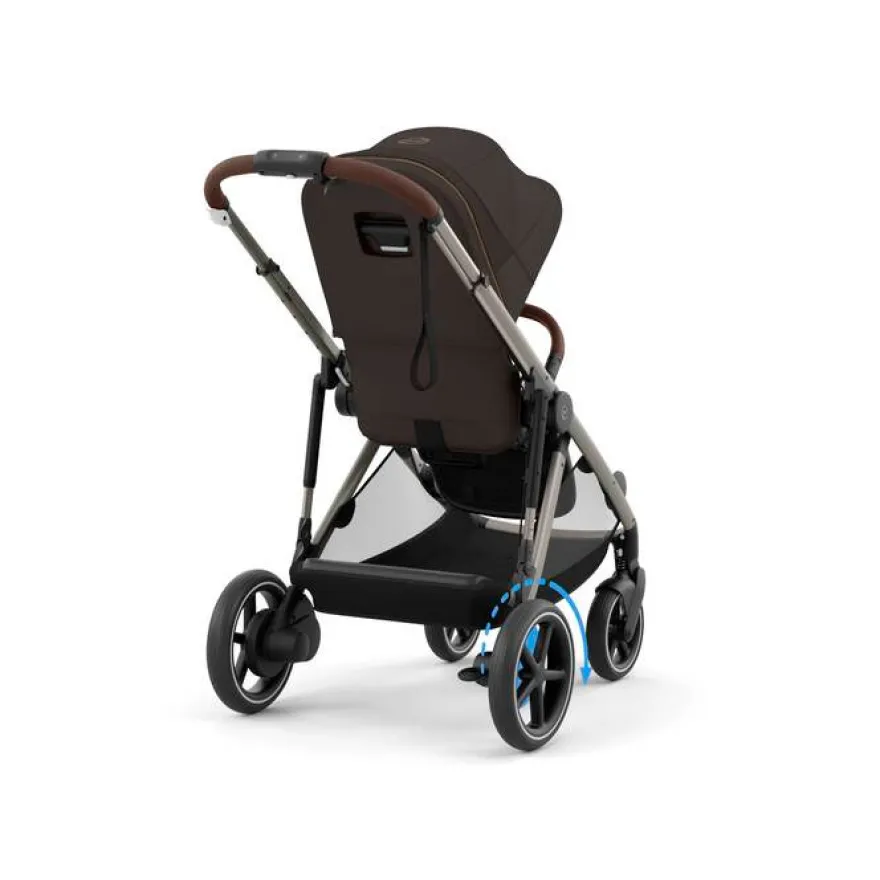 Cybex e-Gazelle S Sittvagn - Chocolate Brown/Taupe