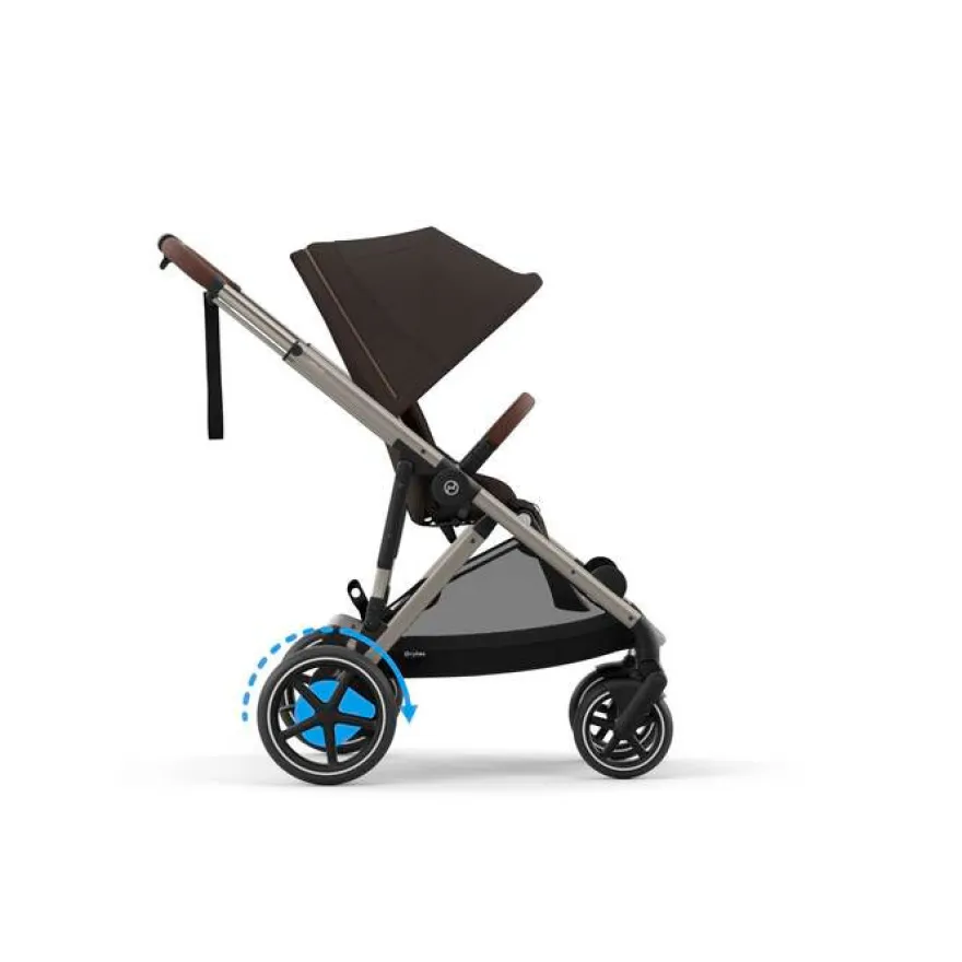 Cybex e-Gazelle S Sittvagn - Chocolate Brown/Taupe