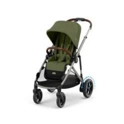 Cybex e-Gazelle S Sittvagn - Taupe/Moss Green