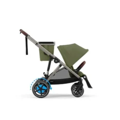 Cybex e-Gazelle S Sittvagn - Taupe/Moss Green
