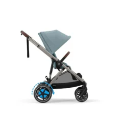 Cybex E-Gazelle S Sittvagn - Taupe/Stormy Blue