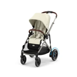 Cybex E-Gazelle S Sittvagn - Taupe/Seashell Beige