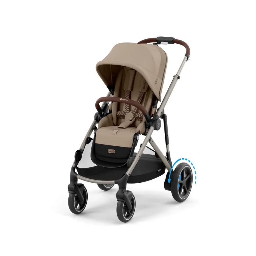 Cybex E-Gazelle S Sittvagn - Taupe/Almond Beige
