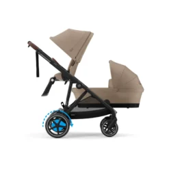Cybex e-Gazelle Syskonvagn - Almond Beige