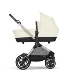 Cybex Eos Barnvagn Inkl. Aton B2 Med Bas Och Adapter - Seashell Beige/Light Beige