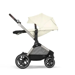 Cybex Eos Barnvagn Inkl. Aton B2 Med Bas Och Adapter - Seashell Beige/Light Beige