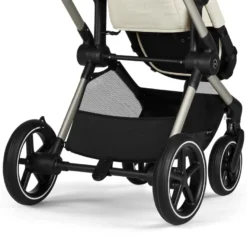 Cybex Eos Barnvagn Inkl. Aton B2 Med Bas Och Adapter - Seashell Beige/Light Beige