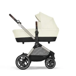 Cybex Eos Barnvagn Inkl. Aton B2 Med Bas Och Adapter - Seashell Beige/Light Beige
