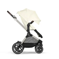 Cybex Eos Barnvagn Inkl. Aton B2 Med Bas Och Adapter - Seashell Beige/Light Beige