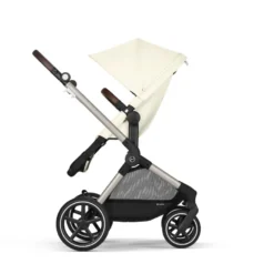 Cybex Eos Barnvagn Inkl. Aton B2 Med Bas Och Adapter - Seashell Beige/Light Beige