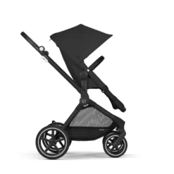 Cybex Eos Barnvagn Inkl. Aton B2 Med Bas Och Adapter - Moon Black/Black