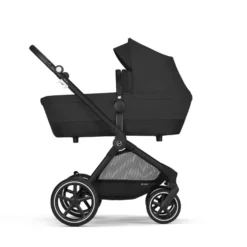 Cybex Eos Barnvagn Inkl. Aton B2 Med Bas Och Adapter - Moon Black/Black
