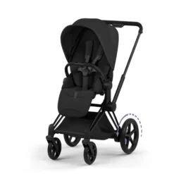 Cybex e-Priam Style Barnvagn Inkl. Cloud G3 Og Base G3 - Sepia Black/Matt Black