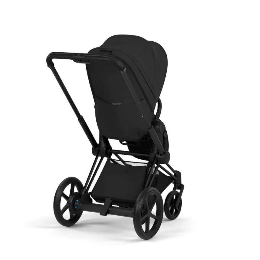 Cybex e-Priam Style Barnvagn Inkl. Cloud G3 Og Base G3 - Sepia Black/Matt Black