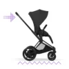 Cybex e-Priam Style Sittvagn - Sepia Black/Matt Black