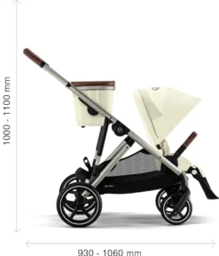 Cybex Gazelle S Sittvagn - Moon Black