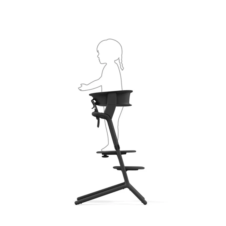 Cybex Lemo Hjälpa Till Pall - Stunning Black