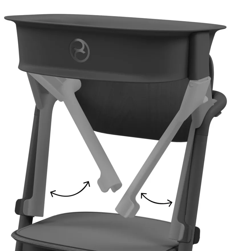 Cybex Lemo Hjälpa Till Pall - Stunning Black