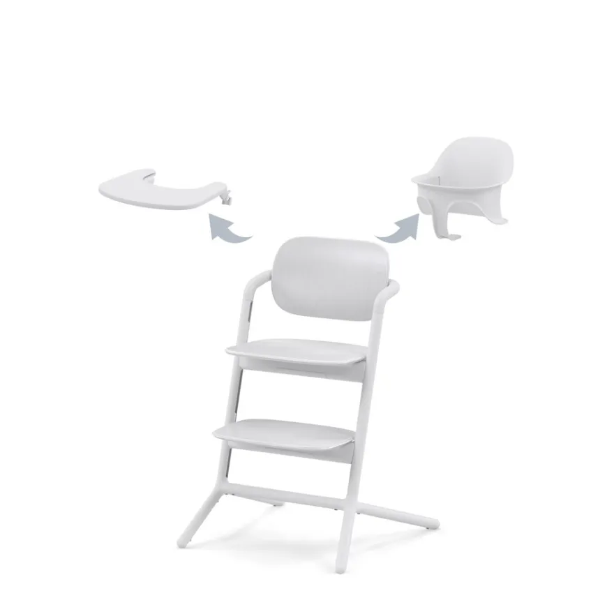 Cybex Lemo 3in1 Set Barnstol - All White