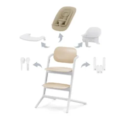 Cybex Lemo 4in1 Set Barnstol - Sand White