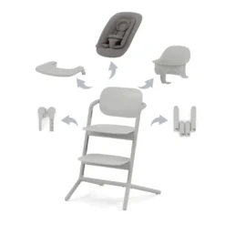 Cybex Lemo 4in1 Set Barnstol - Suede Grey