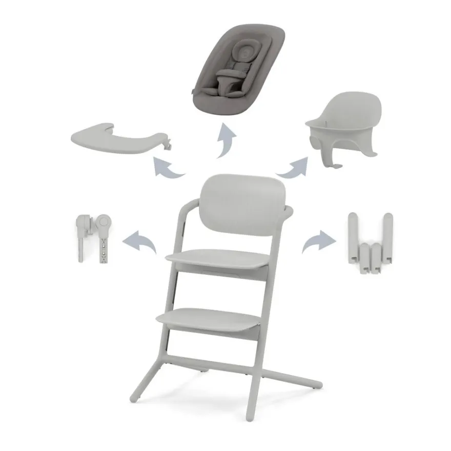 Cybex Lemo 4in1 Set Barnstol - Suede Grey
