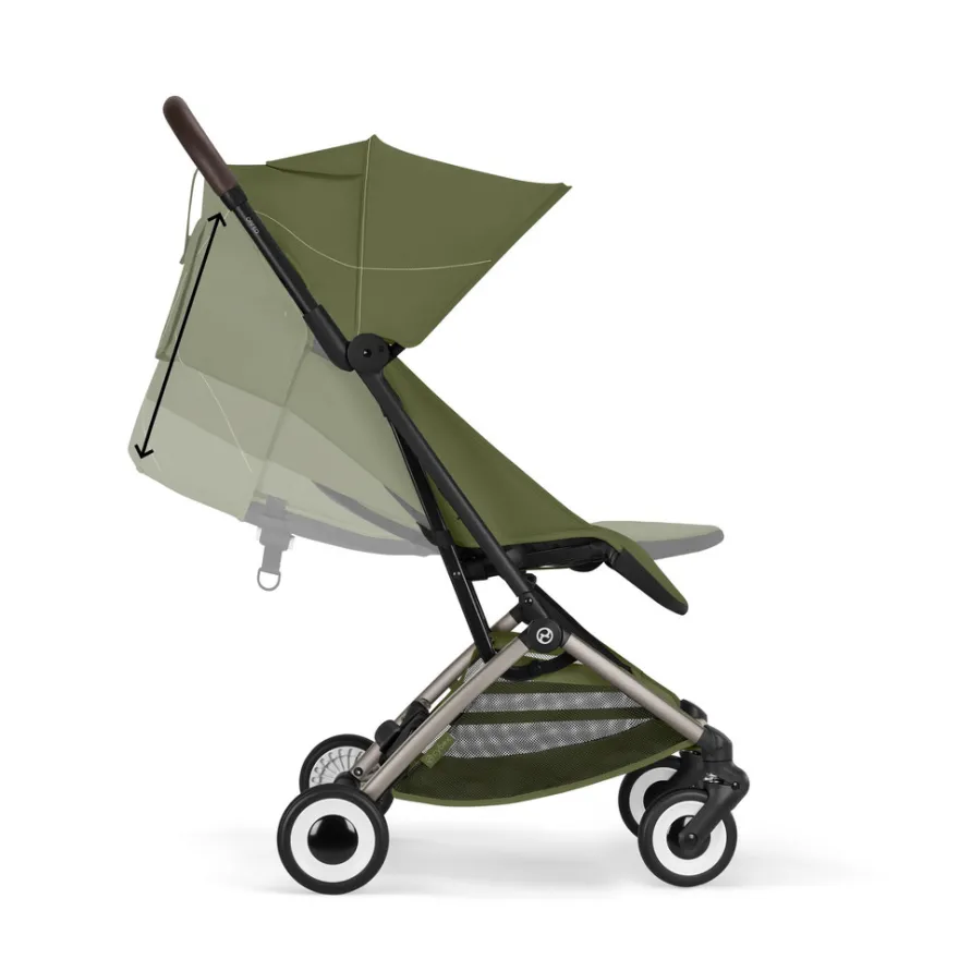 Cybex Orfeo Resevagn - Moss Green