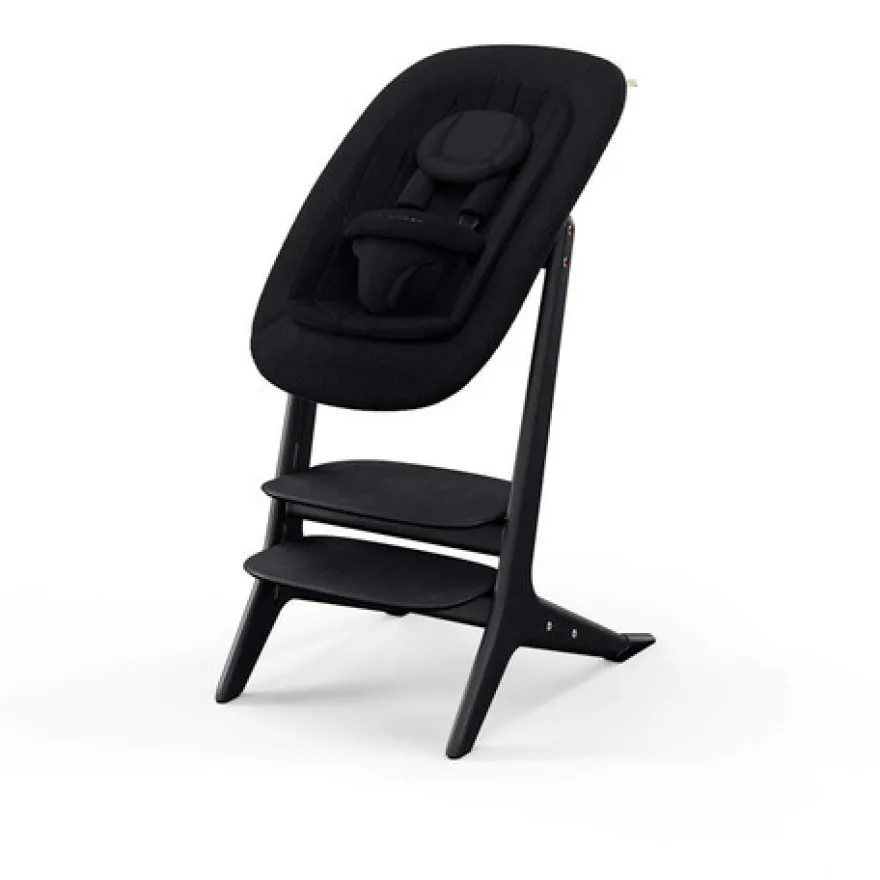 Cybex Platinum Lemo 4in1 Set Barnstol - Black Wood