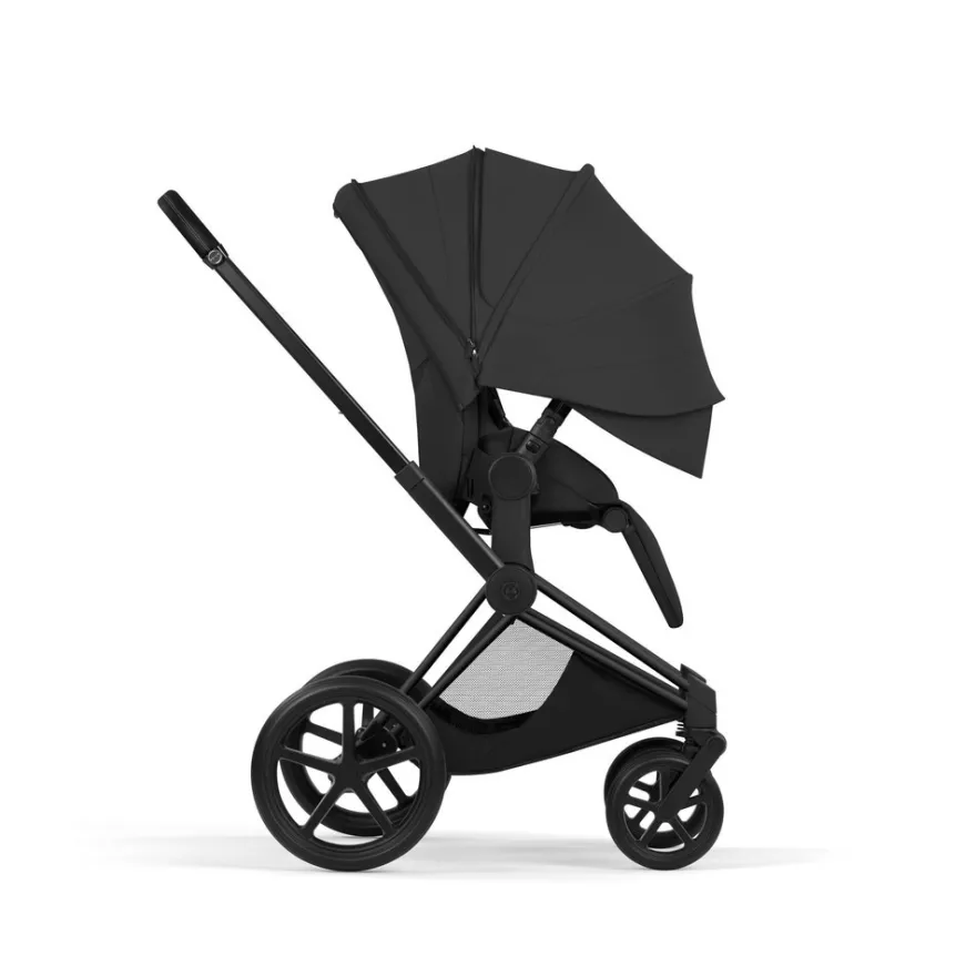 Cybex Priam Style Barnvagn inkl. Cloud T Plus & Bas T - Sepia Black/Matt Black