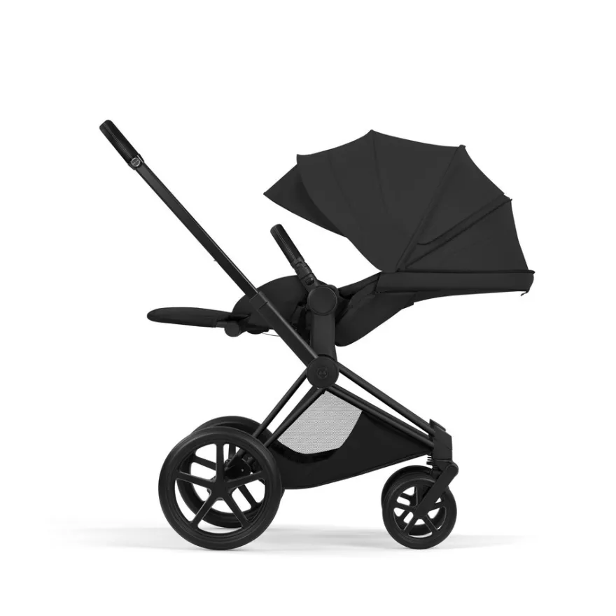 Cybex Priam Style Barnvagn inkl. Cloud T Plus & Bas T - Sepia Black/Matt Black