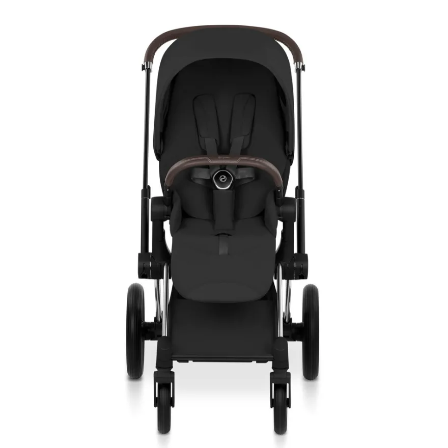 Cybex Priam Style Barnvagn Inkl. Cloud G3 & Bas G3 - Sepia Black/Chrome Brown