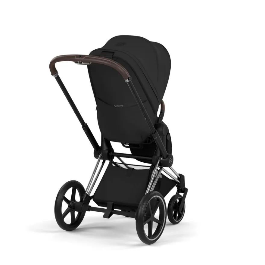 Cybex Priam Style Barnvagn Inkl. Cloud G3 & Bas G3 - Sepia Black/Chrome Brown