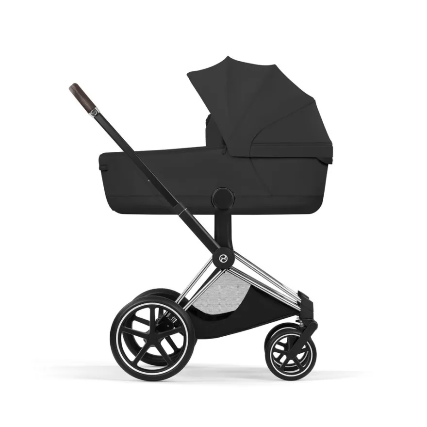 Cybex Priam Style Barnvagn Inkl. Cloud G3 & Bas G3 - Sepia Black/Chrome Brown
