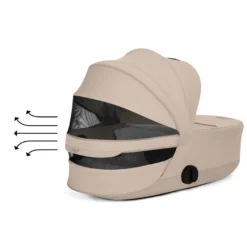 Cybex Priam Style Hopfällbar Liggdel - Cozy Beige