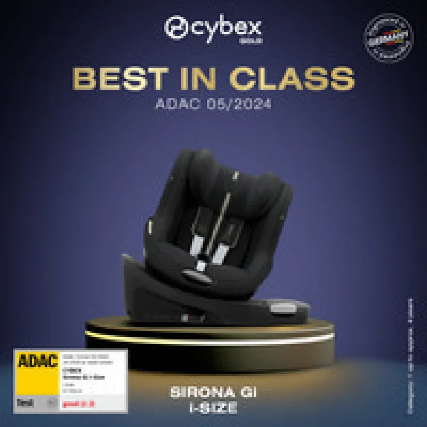 Cybex Sirona Gi i-Size Plus Bilbarnstol - Moon Black