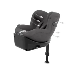 Cybex Sirona Ti i-Size Plus Bilbarnstol - Mirage Grey