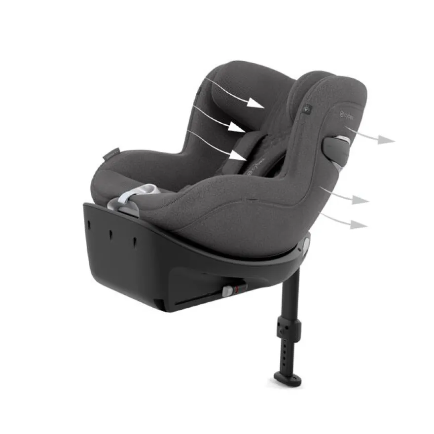 Cybex Sirona Ti i-Size Plus Bilbarnstol - Mirage Grey