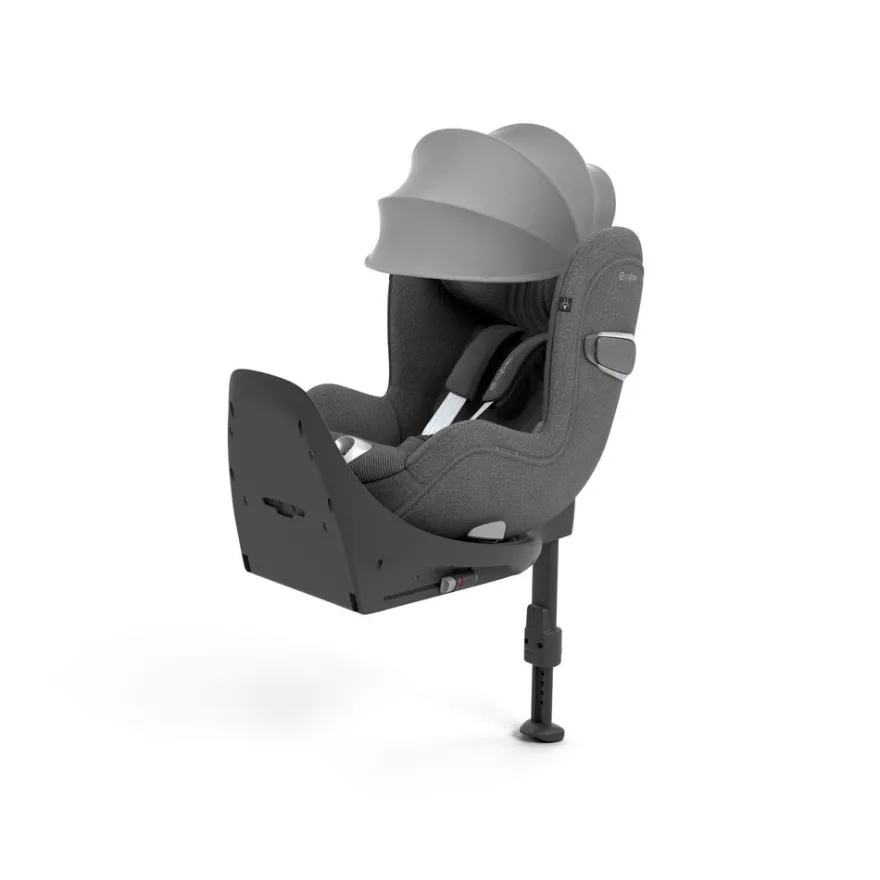 Cybex Sirona T i-Size PLUS Bilbarnstol inkl. bas - Mirage Grey