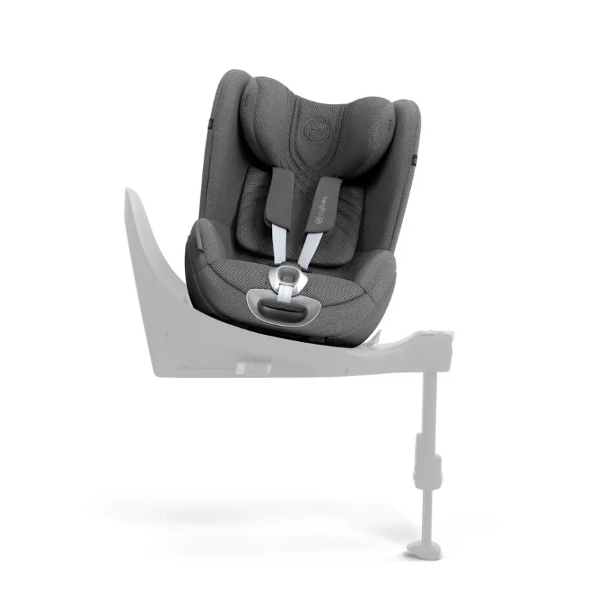 Cybex Sirona T i-Size PLUS Bilbarnstol inkl. bas - Mirage Grey