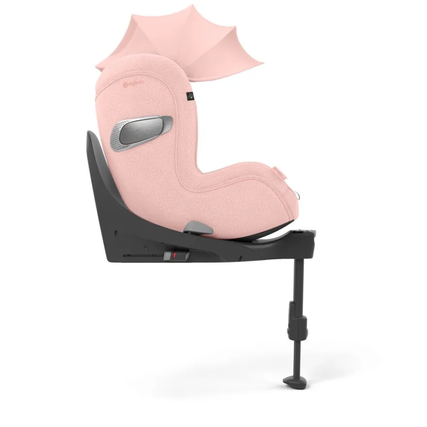 Cybex Sirona T i-Size PLUS Bilbarnstol inkl. bas - Peach Pink